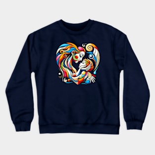 Picasso Happy Mother's Day 19 Crewneck Sweatshirt